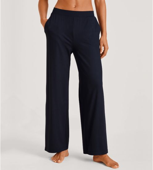 Pantalon Palazzo d'intérieur Dark Lapis Blue
