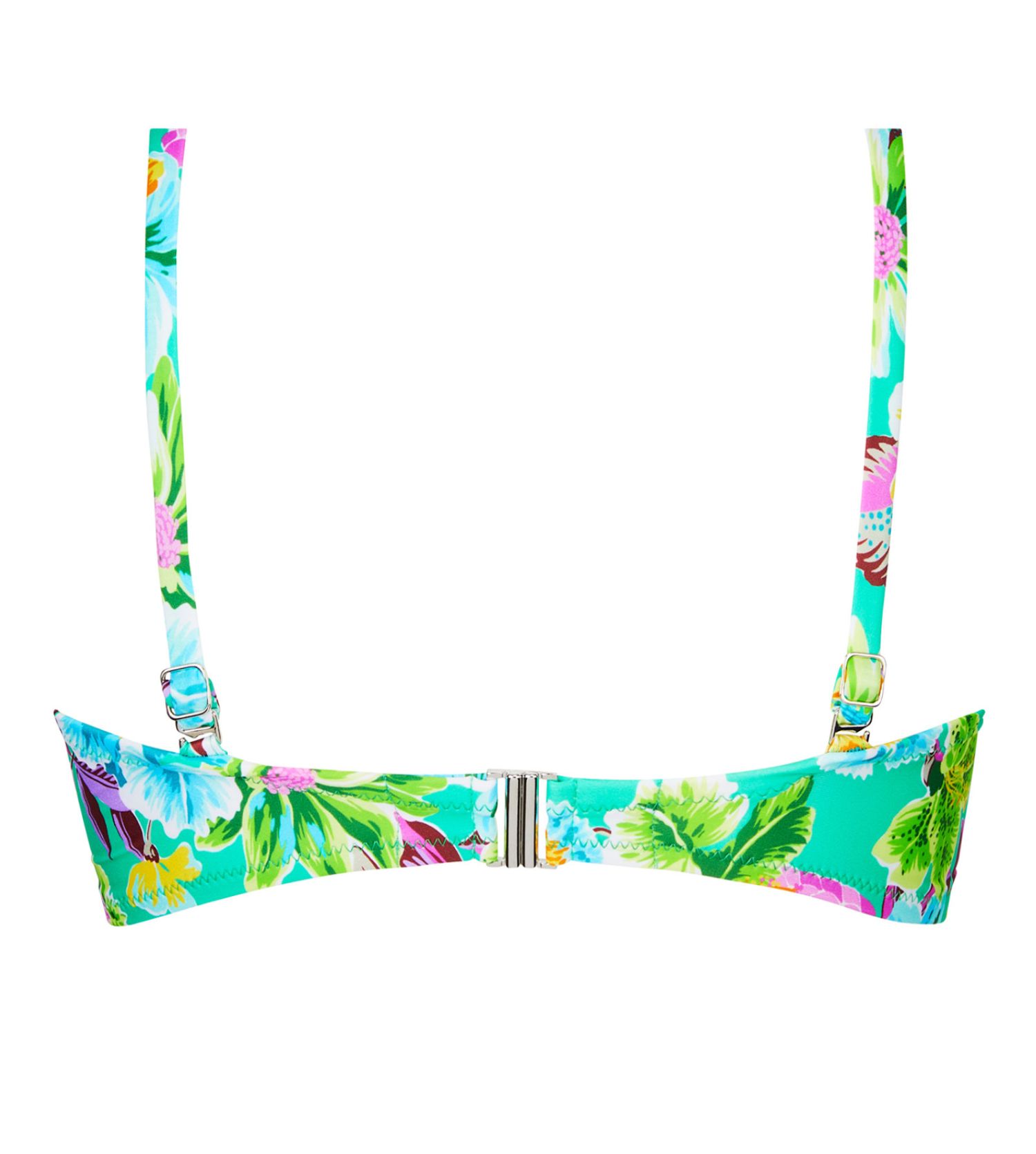 Haut De Bikini Lise Charmel Flash Equatorial - Bandeau, Taille FR85B/EU70B, Imprimé Tropical, Neuf