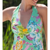 Robe longue La Feminissima Vert Emeraude