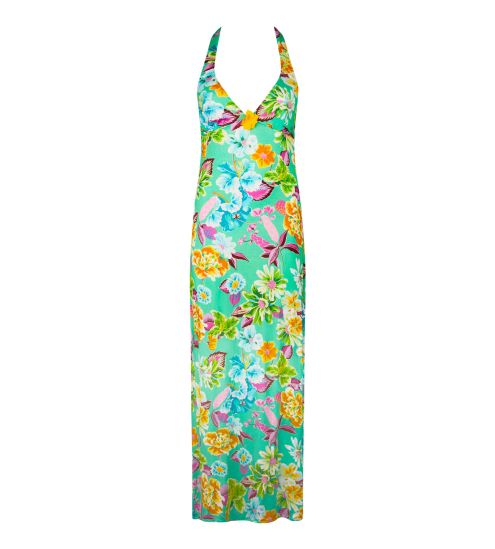 Robe longue La Feminissima Vert Emeraude