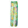 Pantalon Portefeuille La Feminissima Vert Emeraude