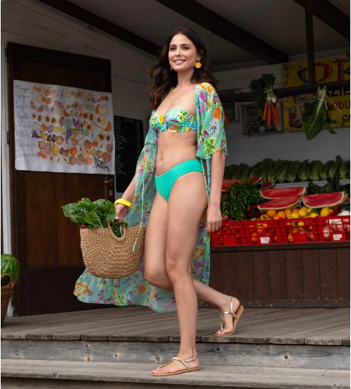 Slip de bain Brésilien La Chiquissima Mer Émeraude