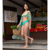 Slip de bain Brésilien La Chiquissima Mer Émeraude