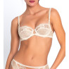 Soutien-gorge corbeille Princesse Iris Écru Nacre