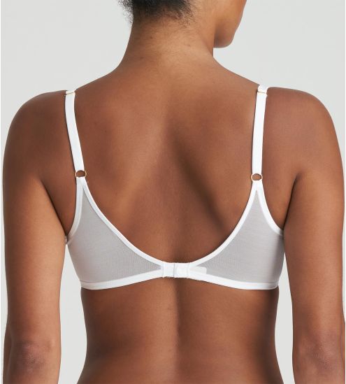 Soutien-gorge balconnet corbeille Jhana Blanc