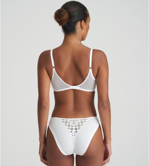 Soutien-gorge balconnet corbeille Jhana Blanc