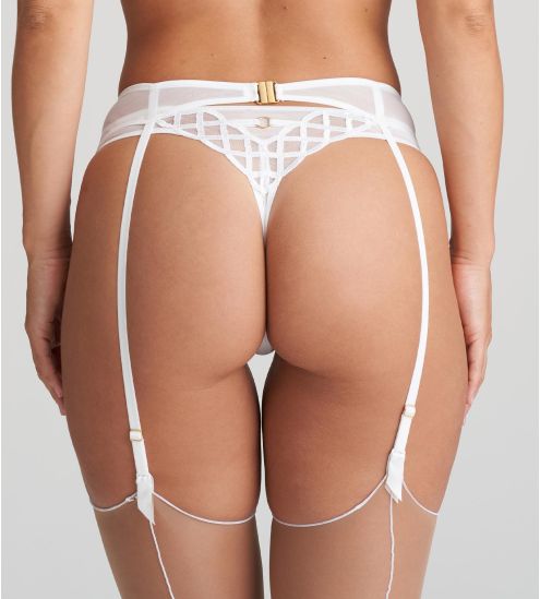 Porte-jarretelles Jhana Blanc