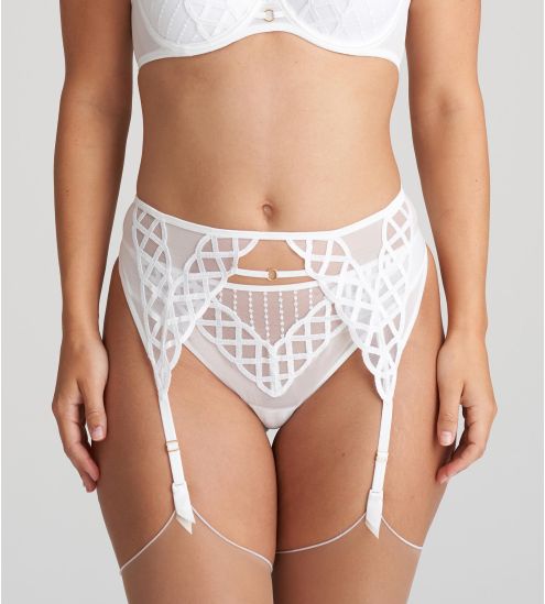 Porte-jarretelles Jhana Blanc