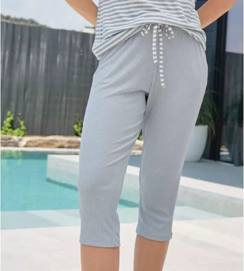 Pantalon pour femme Mix and Match Bleu