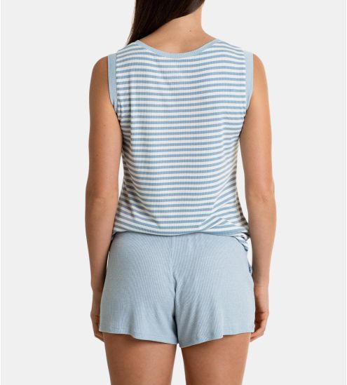 Short pour femme côtelé Mix...