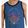 Pyjama court pour homme Bleu
