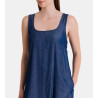 Robe sans manches Bleu Jean