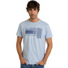 T-shirt à manches courtes pour homme Bleu Ciel