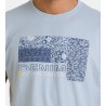 T-shirt à manches courtes pour homme Bleu Ciel