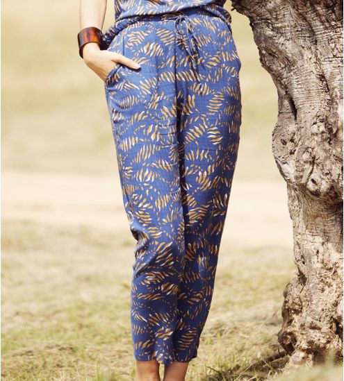 Pantalon pour femme Bleu Marine