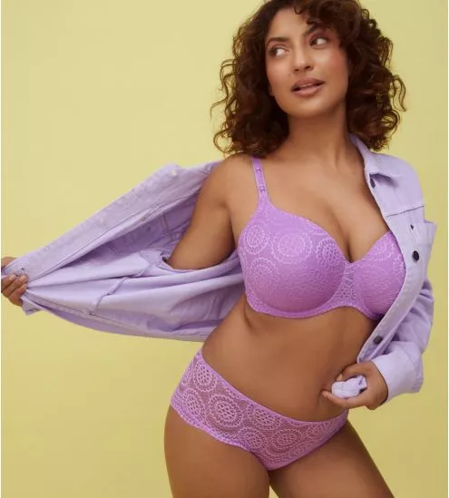 Soutien-gorge à coques Petit Paris Lavender Cream