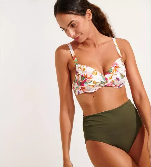 Haut de maillot armatures Barberia Ecru