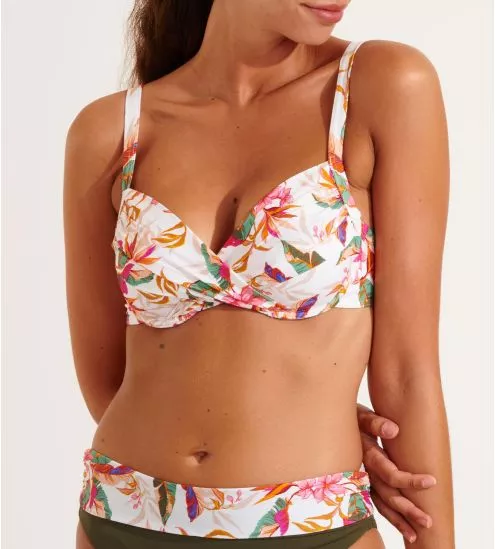 Haut de maillot armatures Barberia Ecru