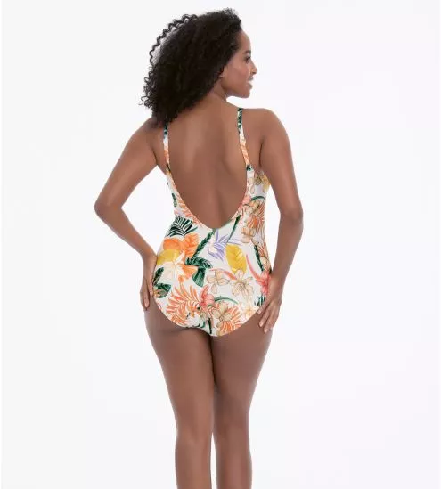 Maillot de bain 1P nageur imprimé Perle