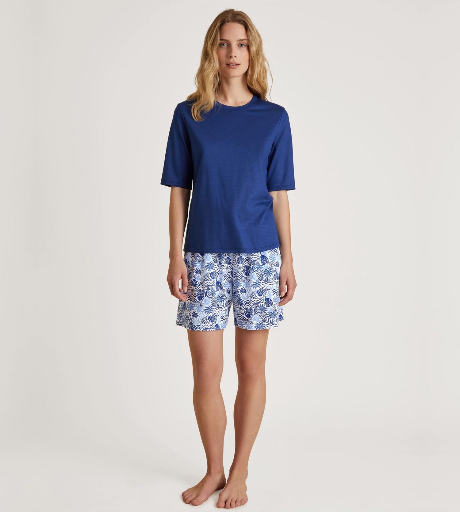 Short Femme Intérieur Short Femme ARTHUR - Bas De Pyjama Ou Short D' intérieur En Coton Bio, Ceinture élastique, 2 Poches