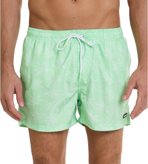 Short de bain pour homme Citron Vert