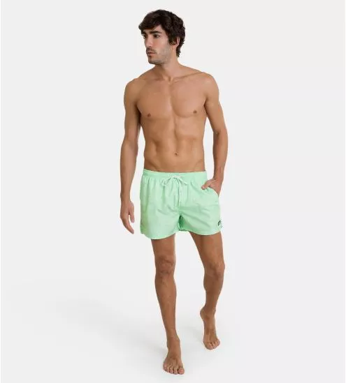 Short de bain pour homme Citron Vert