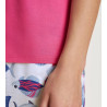 T-shirt à manches courtes pour femme Pink Flash