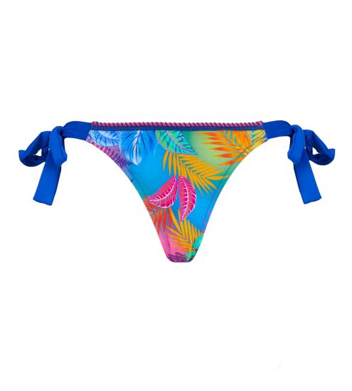 Slip de bain à nouettes L'Avatar des Îles Bleu Avatar