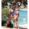 Slip de bain à nouettes L'Avatar des Îles Bleu Avatar