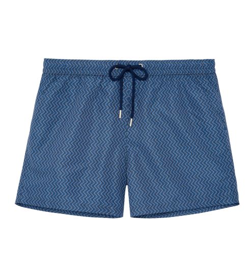 Short de plage Morny Navy Print