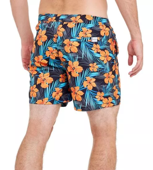 Short de plage imprimé Pako Orangeflo