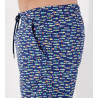 Short de plage Trouville Navy Print