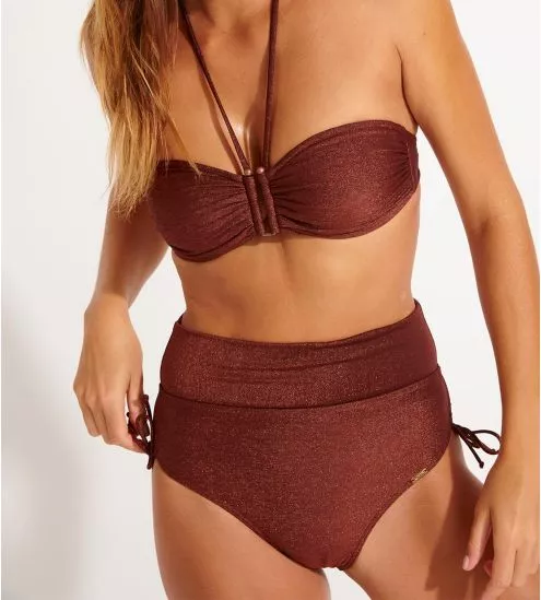 Low Swimsuit High Waist...