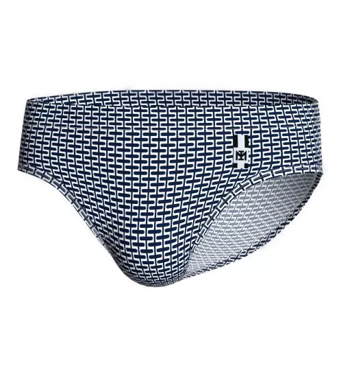 Slip de bain midi Marley Bleu Marine