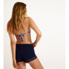 Short de plage femme Meow Huawei Bleu Marine