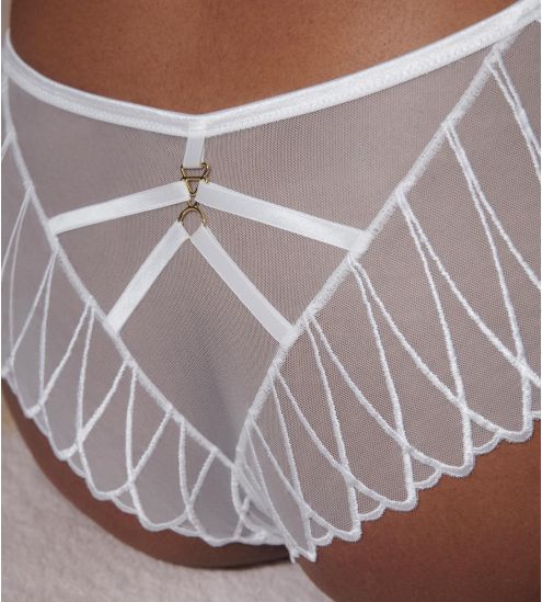 Shorty luxueux Arthill blanc