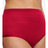Culotte haute Softstretch Stripes Rouge Passion