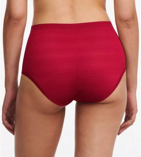 Culotte haute Softstretch Stripes Rouge Passion
