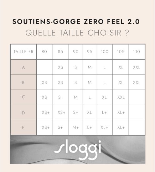 Bralette mousse Zero Feel 2.0 Noir