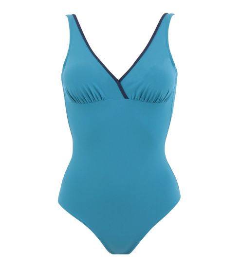Maillot 1p Liner spécial piscine Bleu Ocean 16