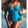 Maillot 1p Liner spécial piscine Bleu Ocean 16