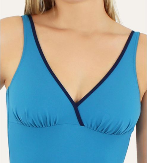 Maillot 1p Liner spécial piscine Bleu Ocean 16