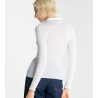 GILET ML COL CHEMISIER 010 Blanc BLANC