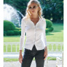 GILET ML COL CHEMISIER 010 Blanc BLANC