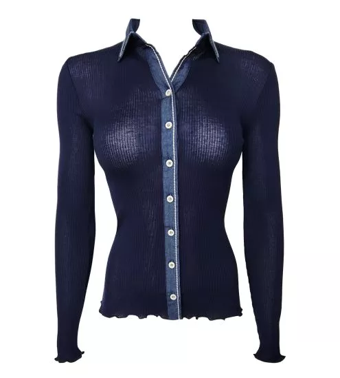 Cotton Blouse Scottish Wire...