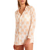 CHEMISE MANCHES LONGUES FEMME GARY BEACHPARTY ABRICOT