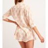 CHEMISE MANCHES LONGUES FEMME GARY BEACHPARTY ABRICOT