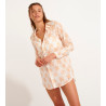 CHEMISE MANCHES LONGUES FEMME GARY BEACHPARTY ABRICOT