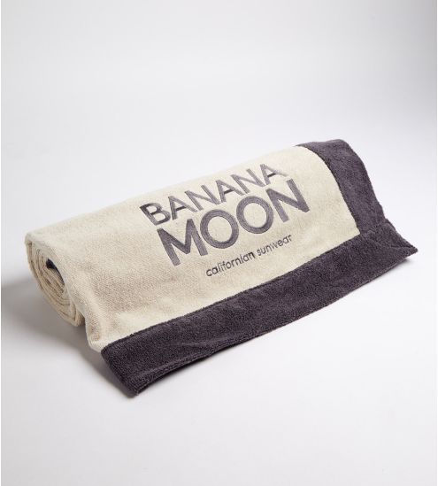 Serviette de plage eponge Lanza Towely Sable