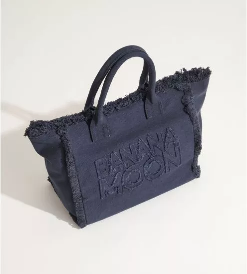 Sac de plage froufrous Carmani Carlina Marine